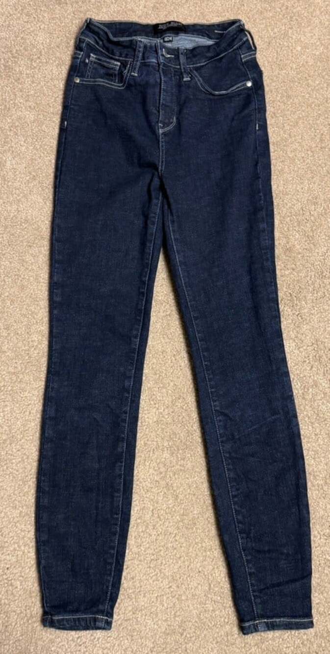 Judy Blue Dark Wash Skinny Fit Jeans Size Size 0 Inseam 24"
